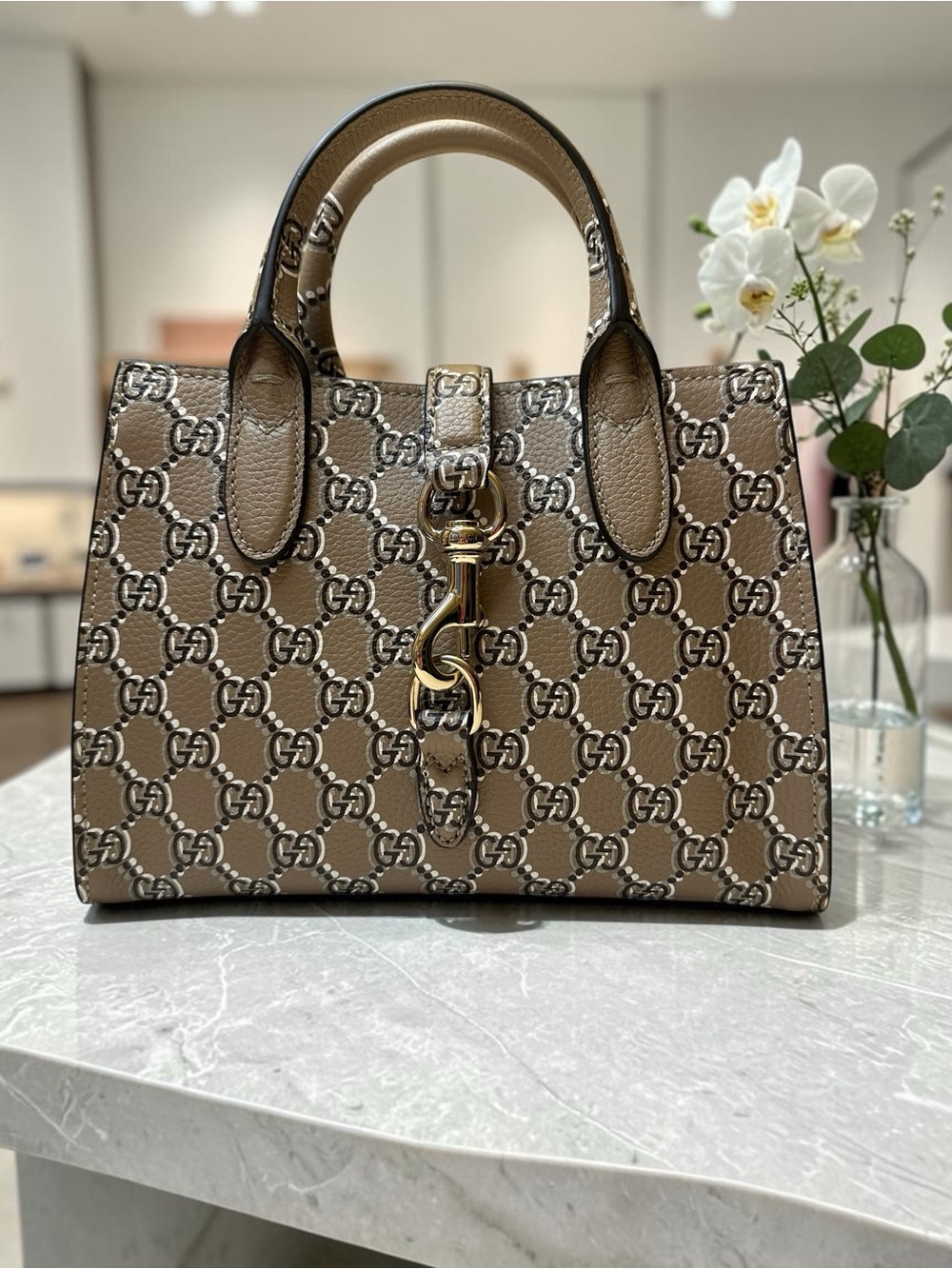 Gucci Small GG Jackie Tote Bag